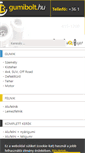 Mobile Screenshot of gumibolt.hu